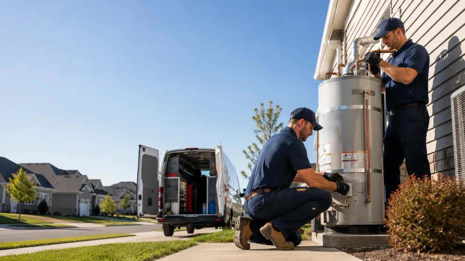 Water Heater Installation in Rockland, WI